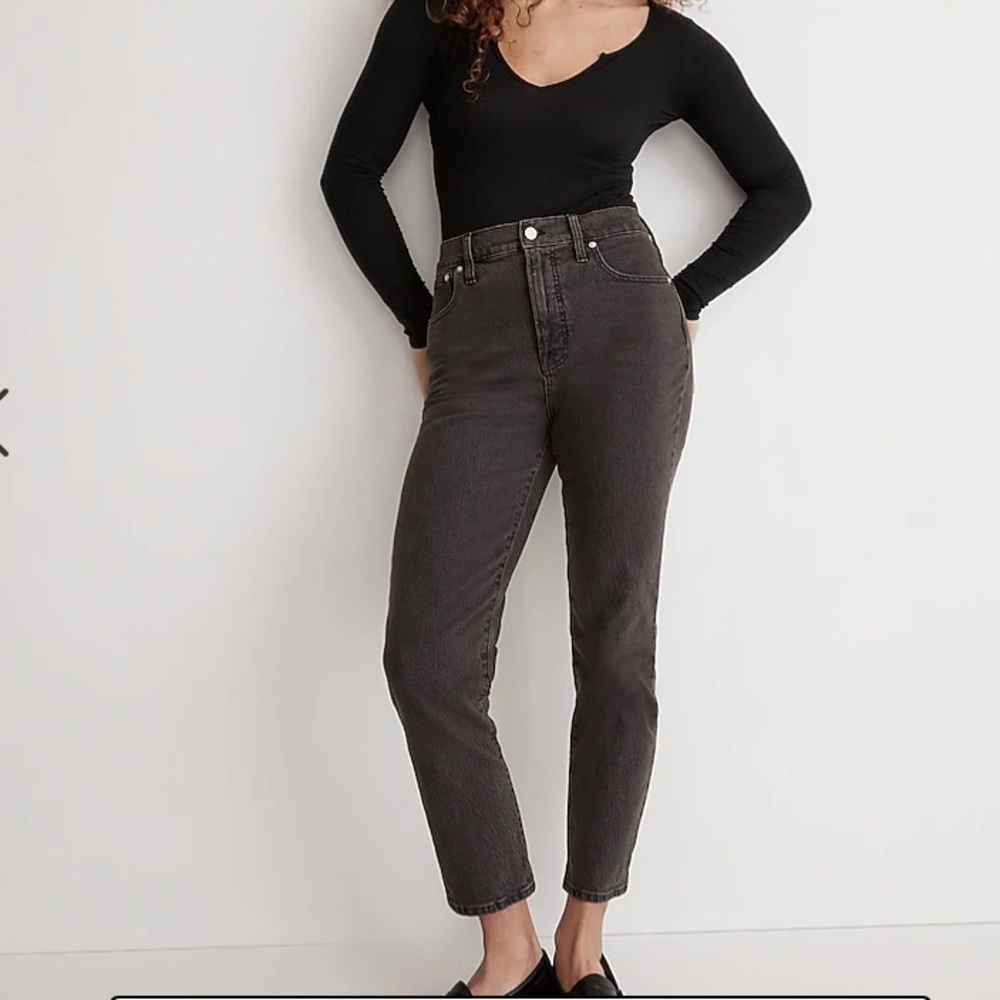 Madewell The Perfect Vintage Jean in Black Sz 30
